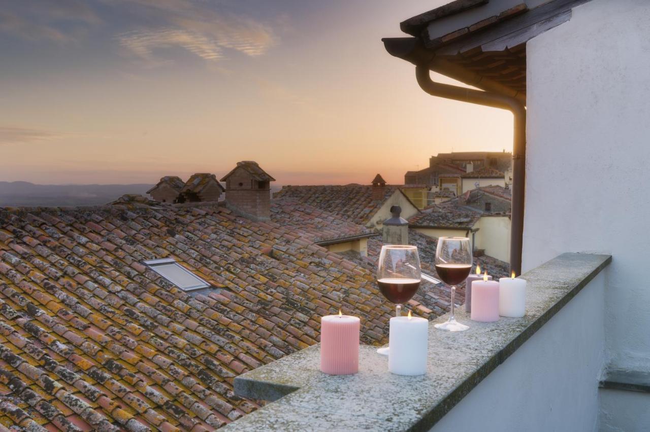 Terrazza Silena, Centro Storico Con Vista Cortona! Lejlighed Eksteriør billede