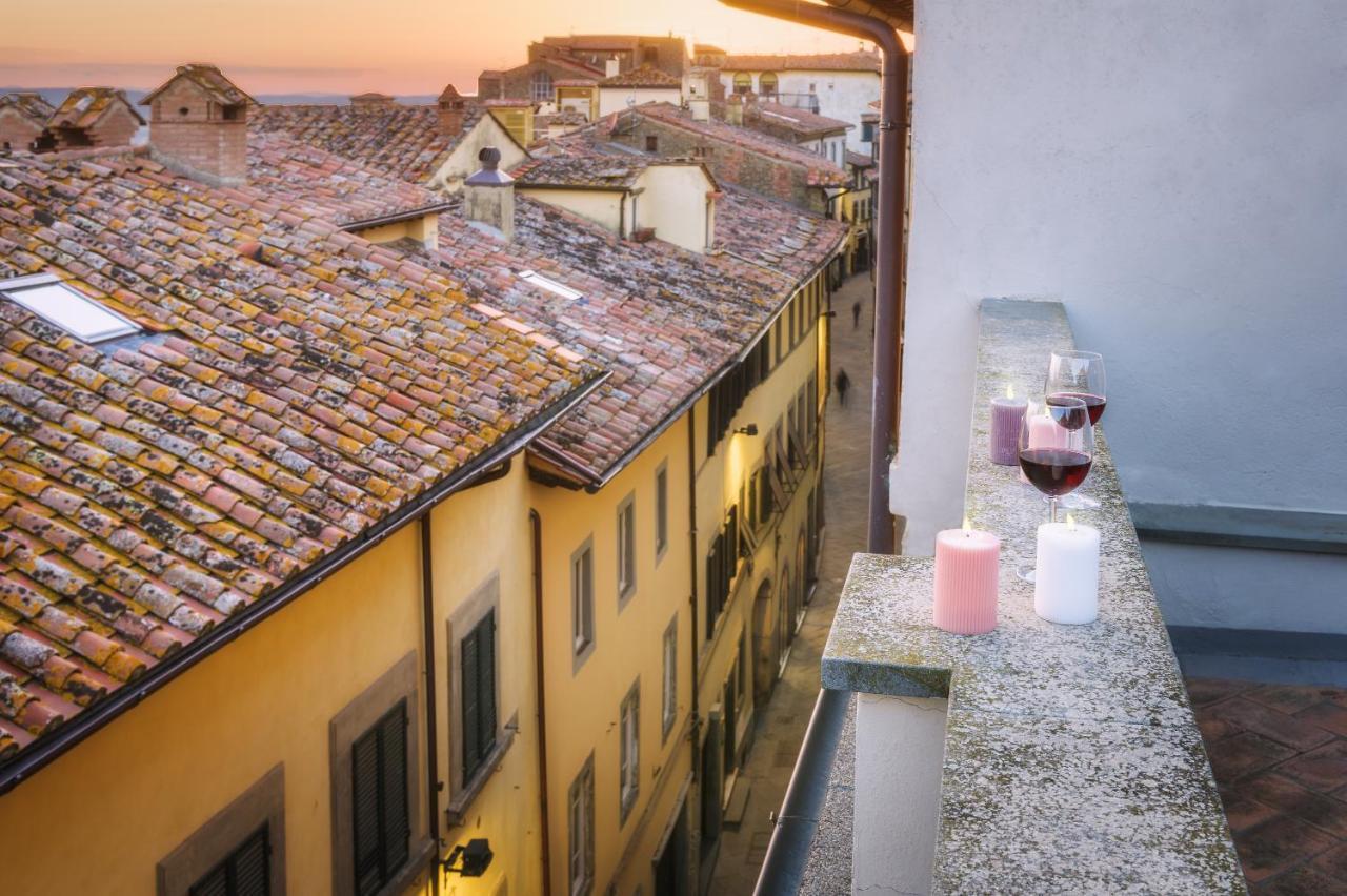 Terrazza Silena, Centro Storico Con Vista Cortona! Lejlighed Eksteriør billede