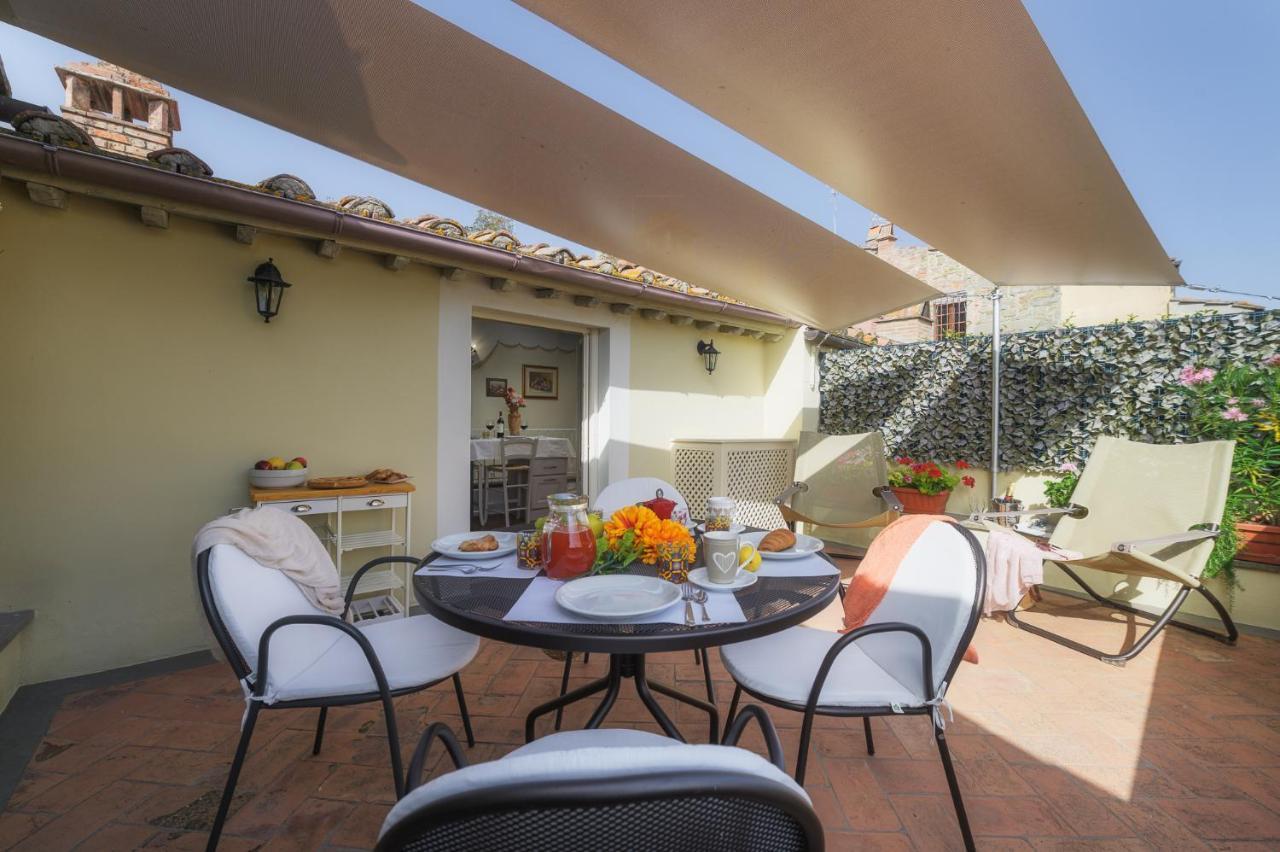 Terrazza Silena, Centro Storico Con Vista Cortona! Lejlighed Eksteriør billede