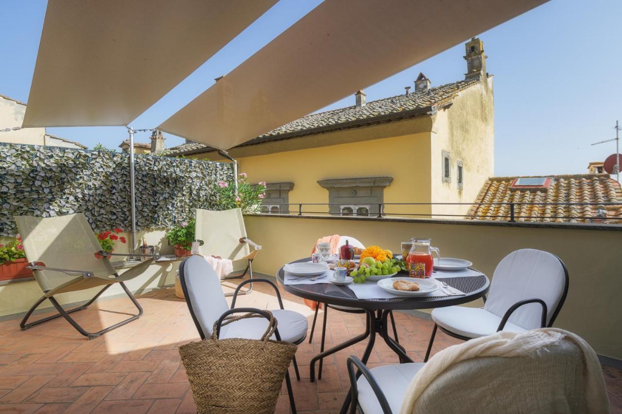 Terrazza Silena, Centro Storico Con Vista Cortona! Lejlighed Eksteriør billede