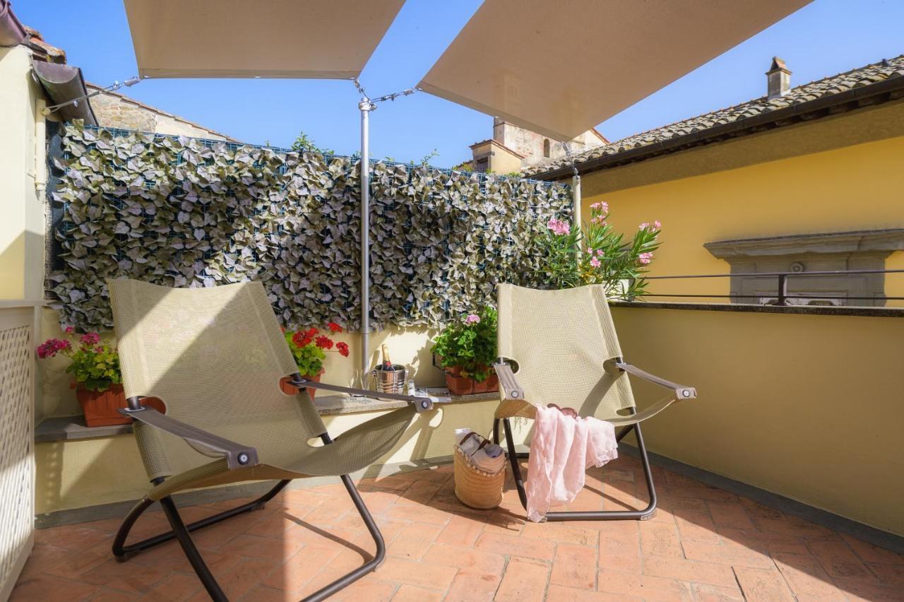 Terrazza Silena, Centro Storico Con Vista Cortona! Lejlighed Eksteriør billede