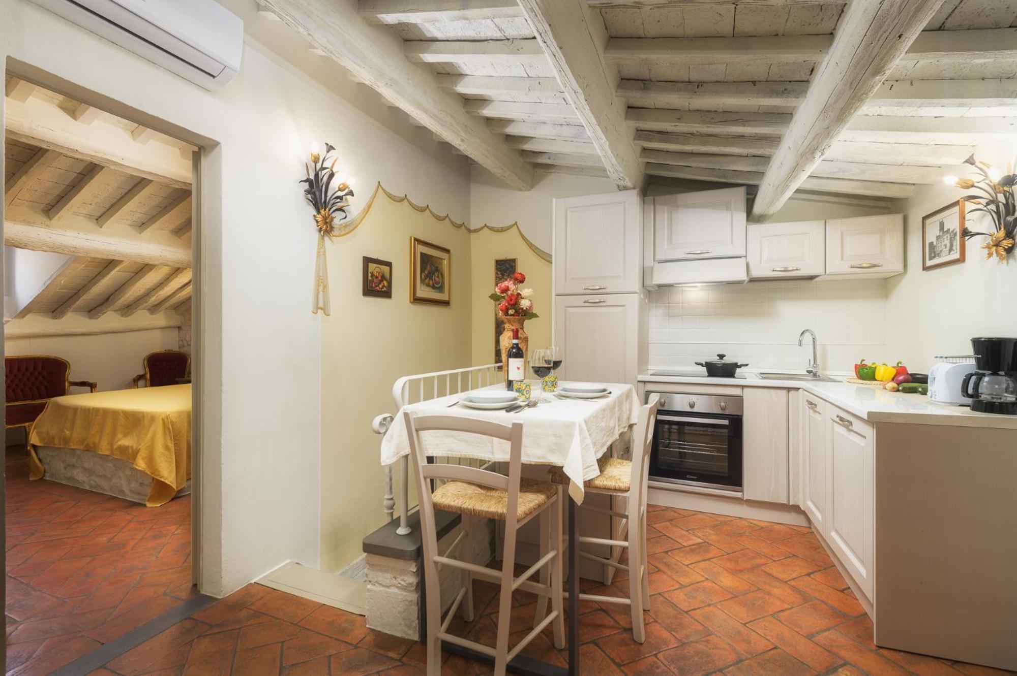 Terrazza Silena, Centro Storico Con Vista Cortona! Lejlighed Eksteriør billede