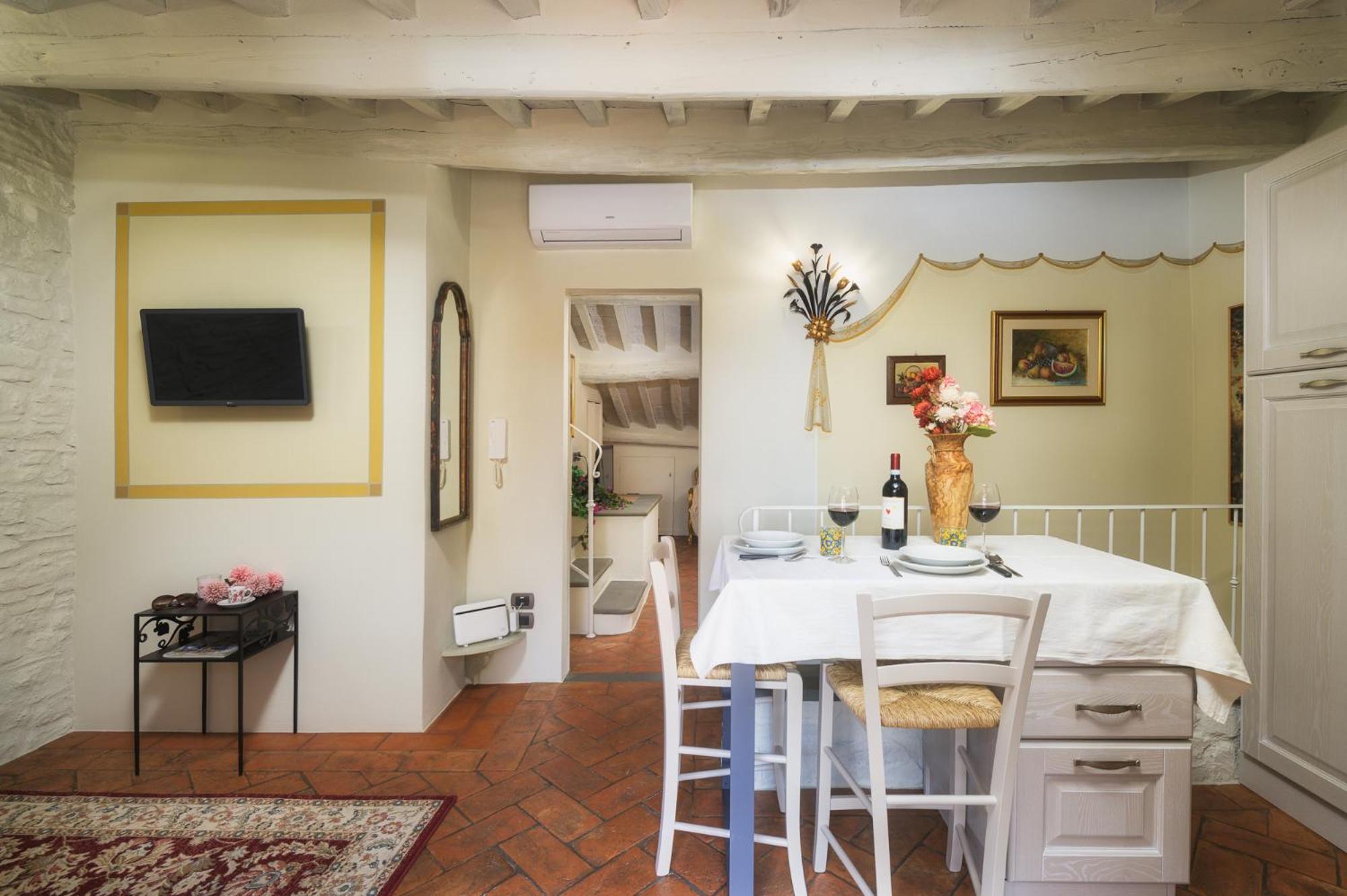 Terrazza Silena, Centro Storico Con Vista Cortona! Lejlighed Eksteriør billede